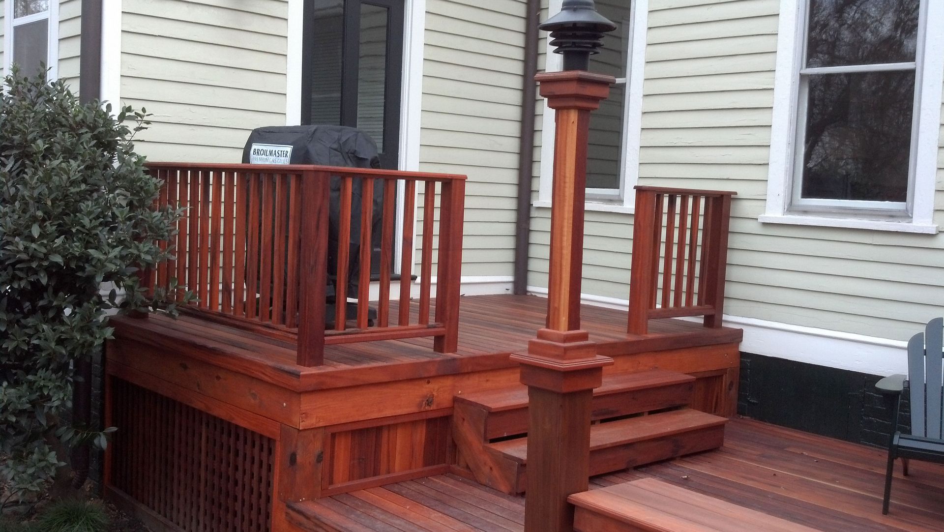 Stylish Deck & Updated Steps in Raleigh’s Oakwood District