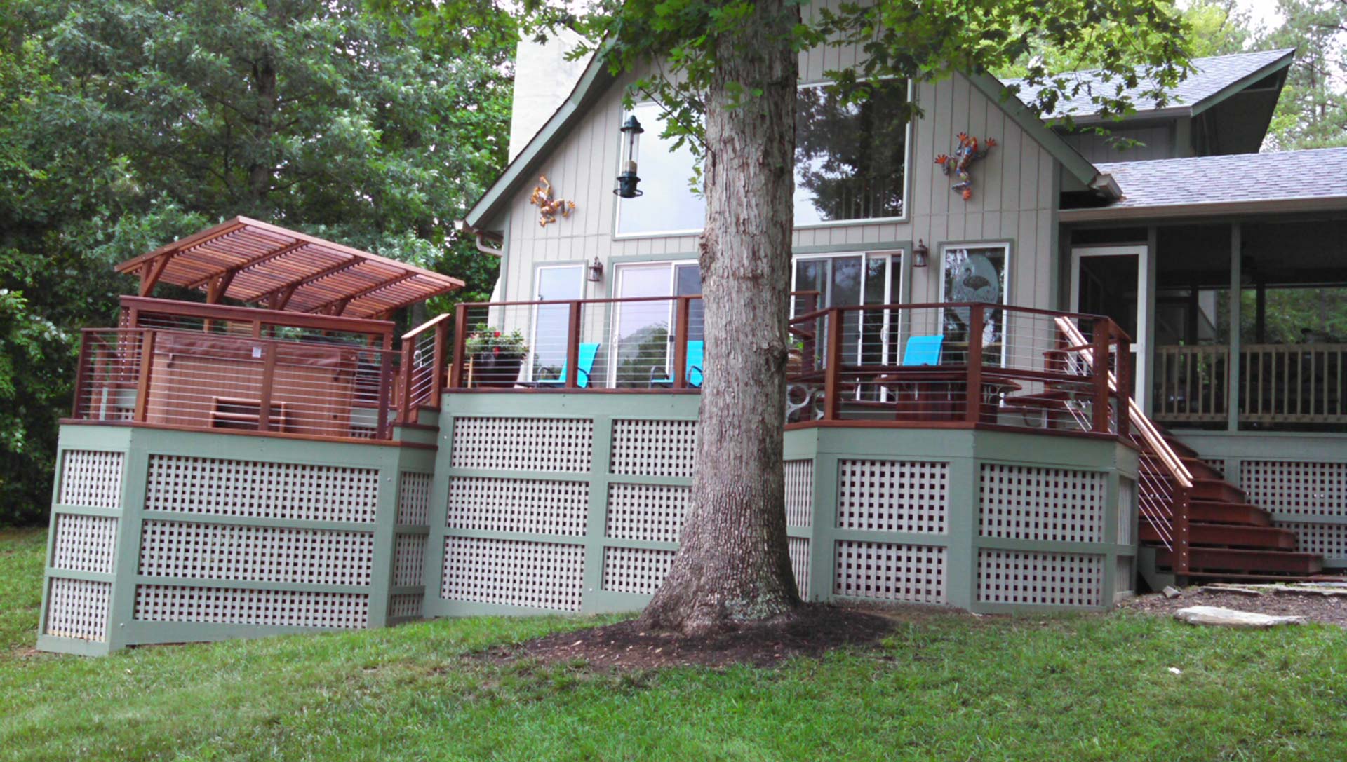 Updated Home Exterior in Lake Gaston, VA