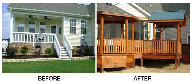 Before & After - Home in Raleigh, NC