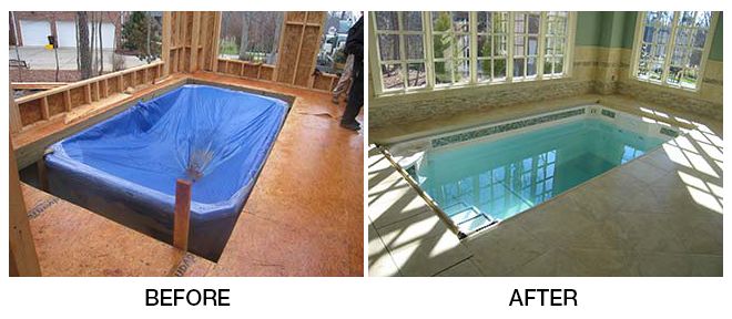 Before & After - New Covered Deck in Raleigh, NC