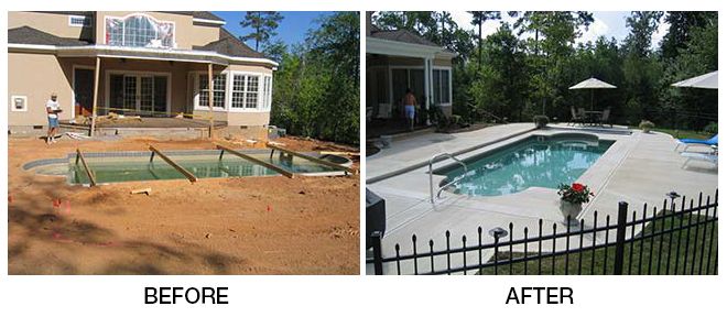 Before & After - Second-Story Deck in Raleigh, NC