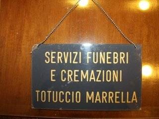 Insegna impresa funebre