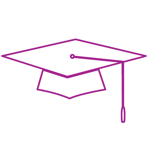 graduation hat icon