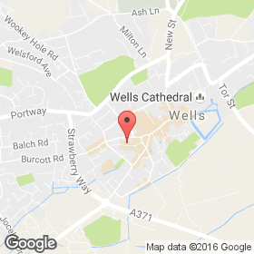 Corporate transport - Wells, Somerset - Cathedral Taxis - Volkswagen Car Location Map