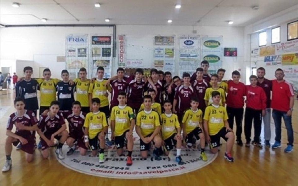 Squadra giovanile di pallamano