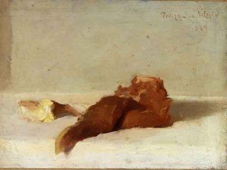 La carne - Dipinto di Pellizza da Volpedo