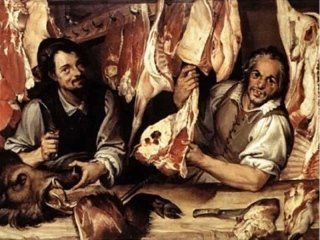 Bottega del macellaio - opera di Annibale Carracci