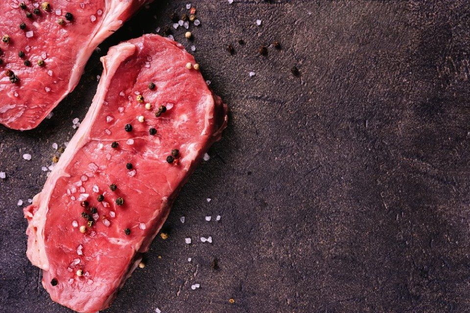 Carne di vitello a fette