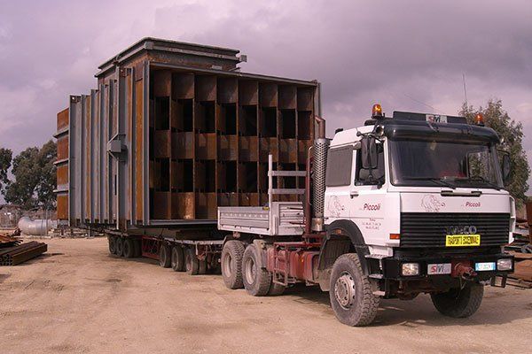 trasporto container