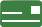 a green credit card with a white square in the middle .