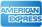 american express logo on a blue background .