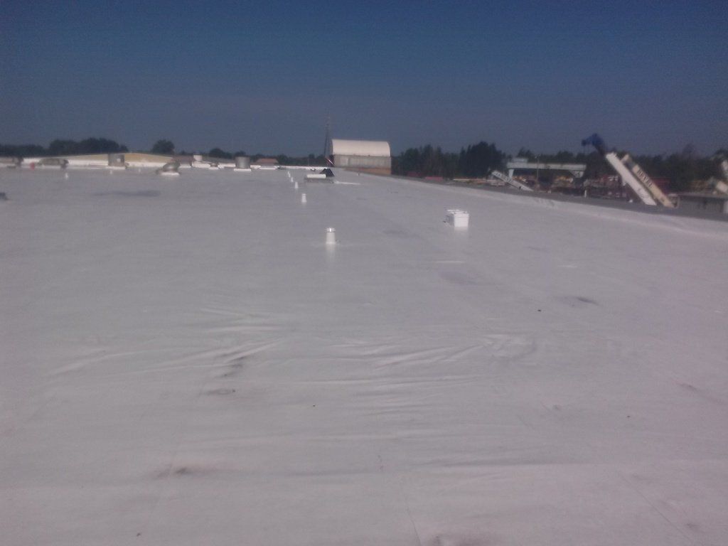 Flat roofing 