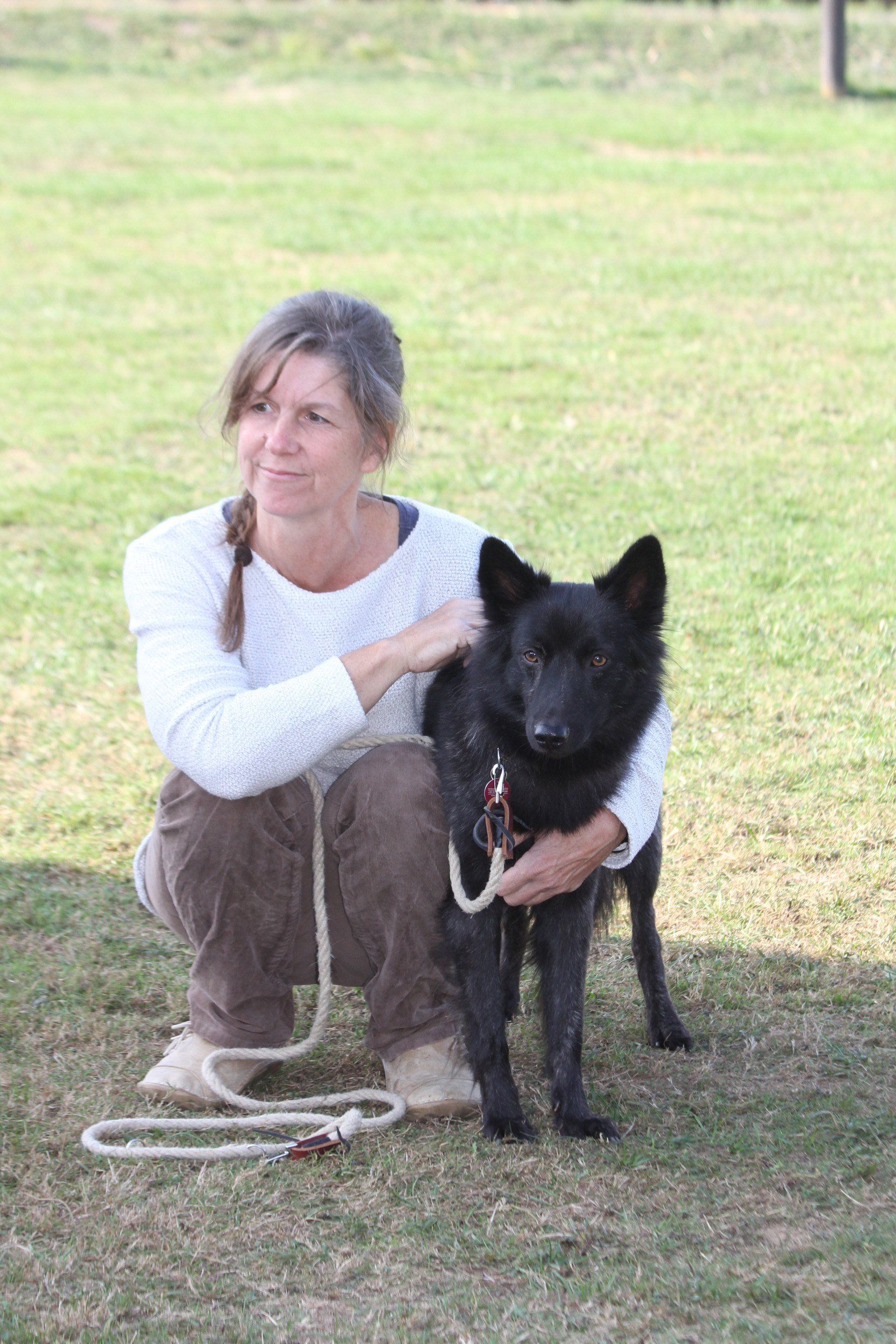 Kiyani, meine erste holländische Schäferhündin aus der Zucht holländischer Schäferhund Langhaar, Kiyani, van Neerlands Erf