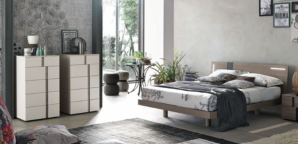 Camera da letto con finestra