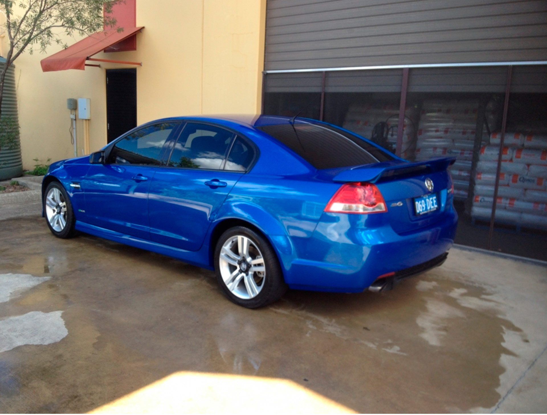 Blue-Sports-Car