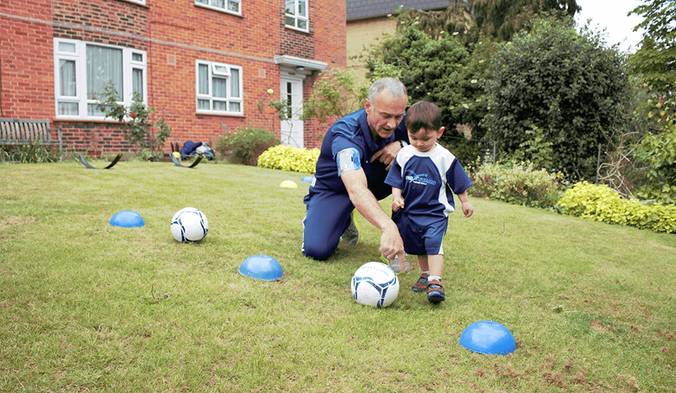Football Turning with the Ball 