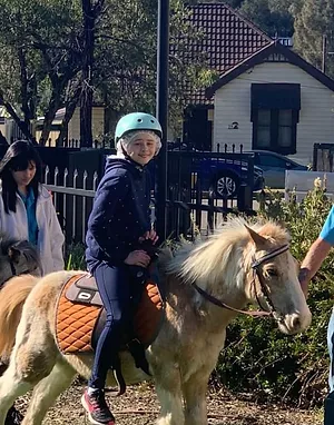 horse riding