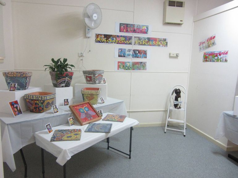 art work on display