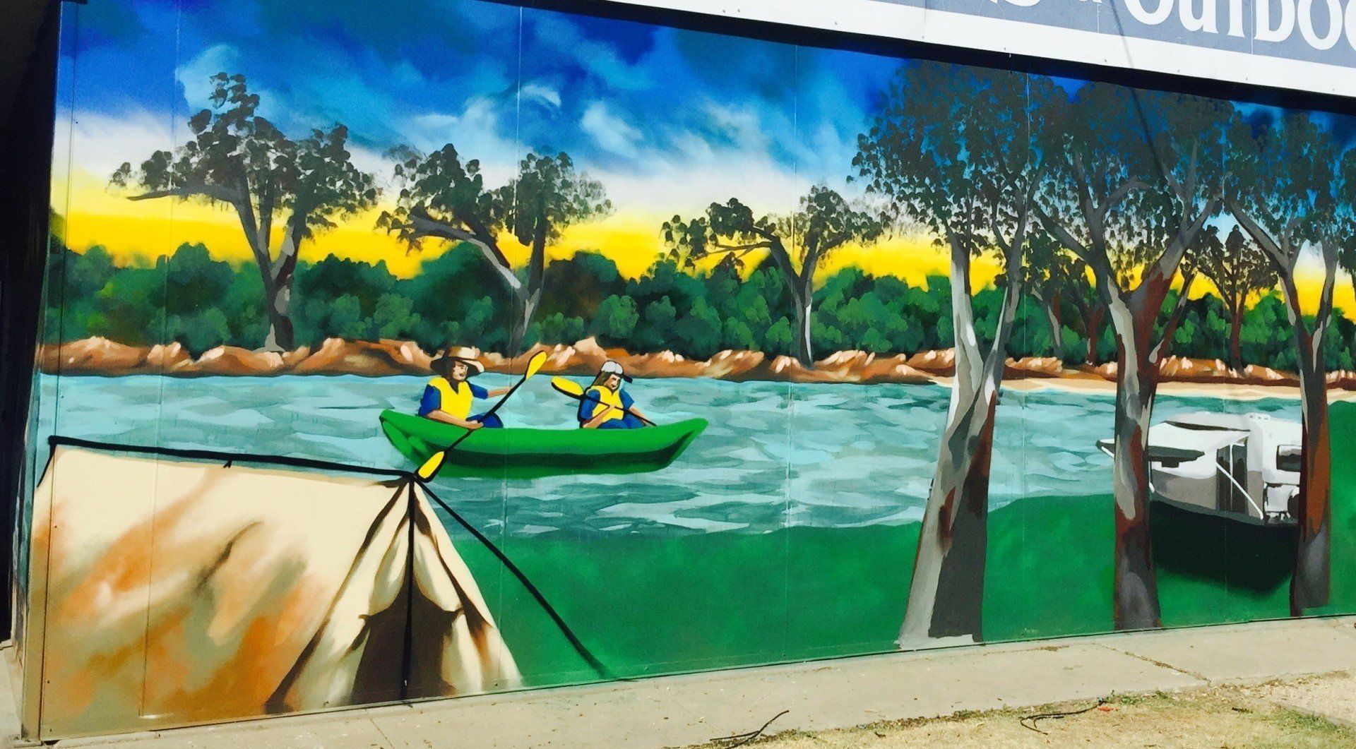 Hardman Windscreens & Outdoors street art