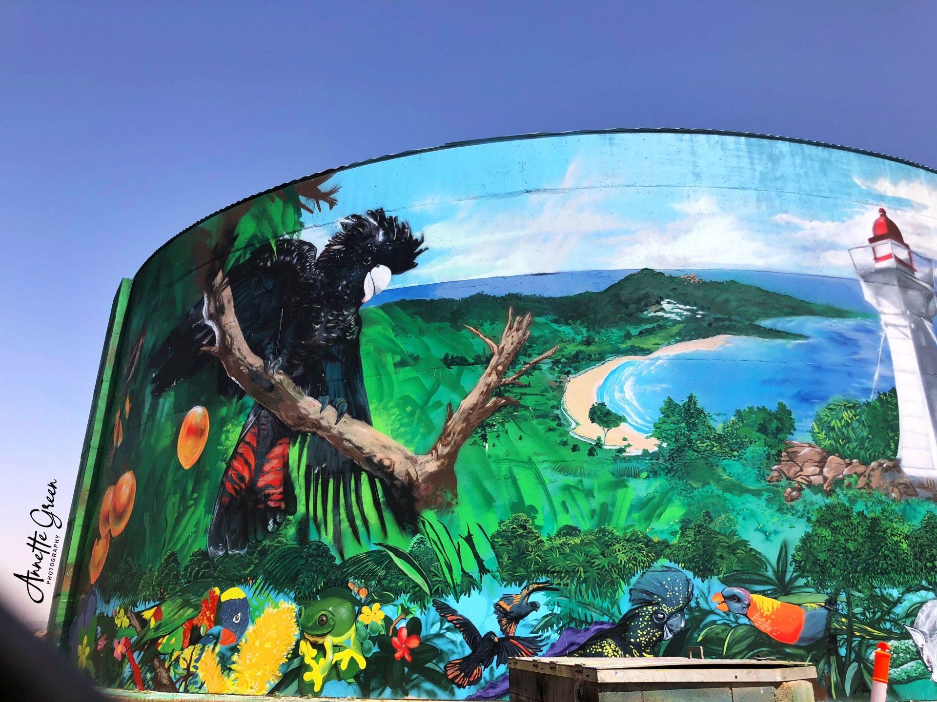 Bowen Water Tank Art, Australian Silo Art Trail