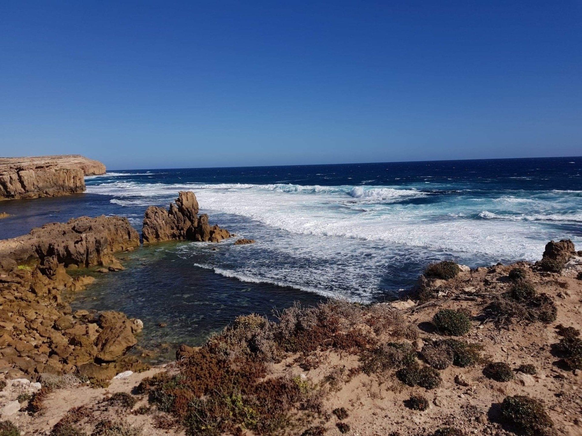 Little Bay Cliff Top Drive, Elliston South Australia, Great Australian Adventure, Australian Silo Art Trail