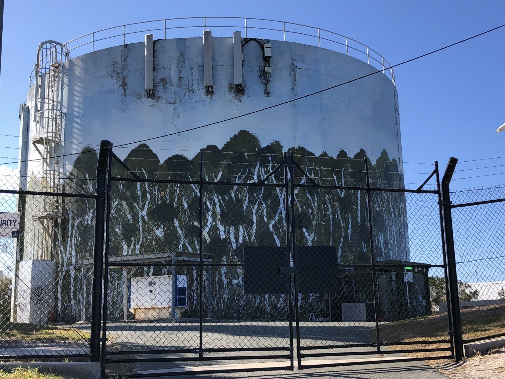 Peregian Beach Water Tank Art