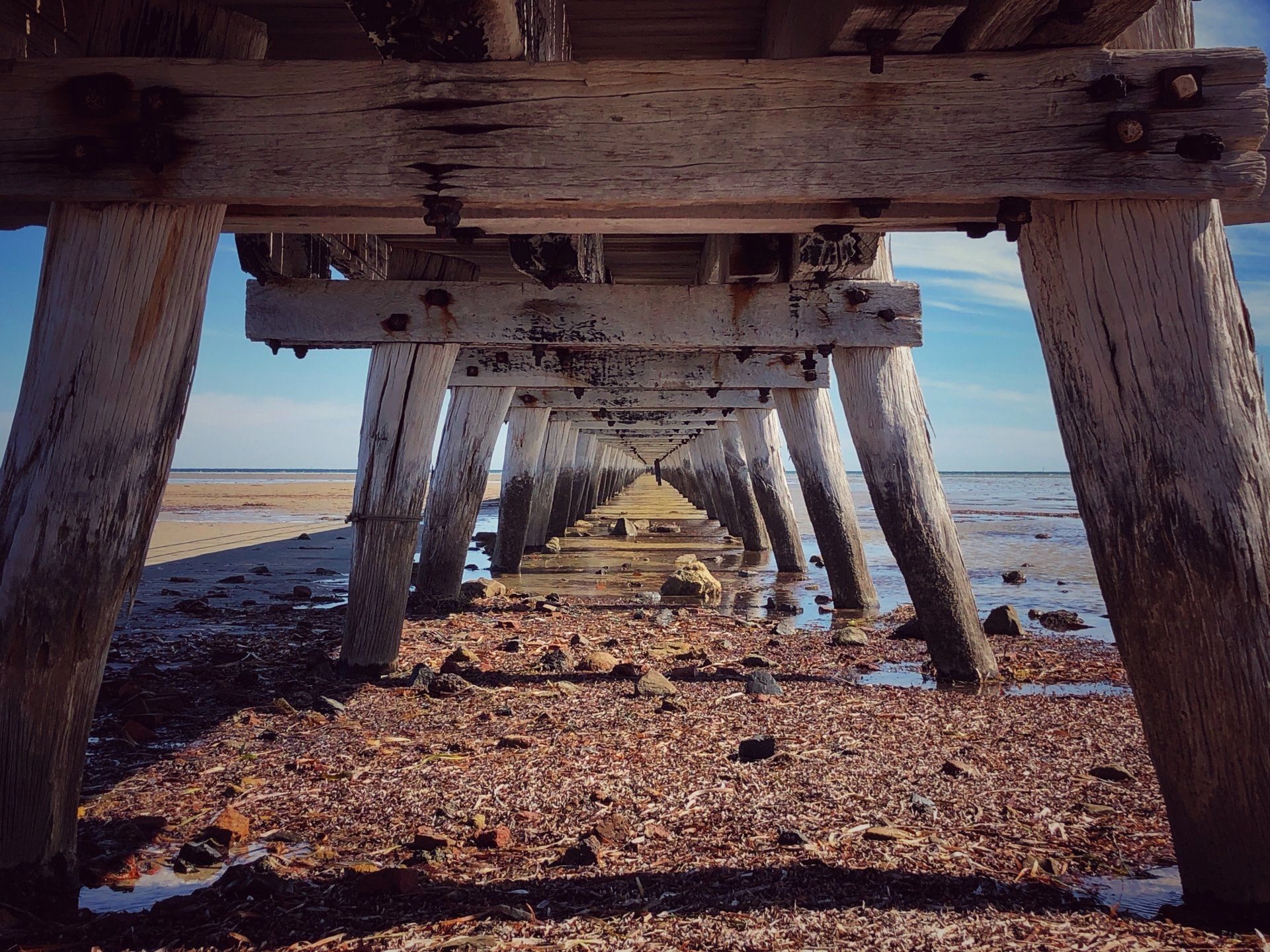 Port Germein Jetty, Longest Wooden Jetty