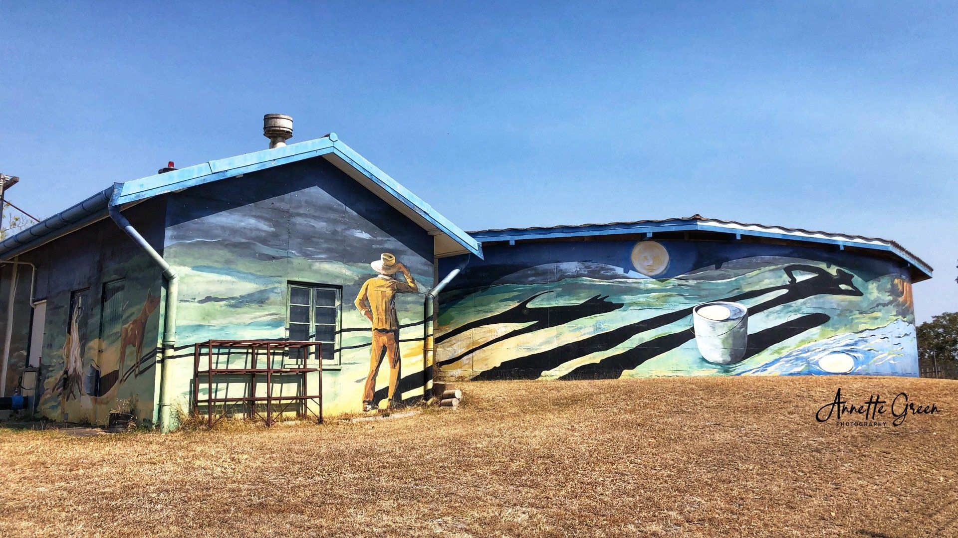 Monto Water Tank Art, Australian Silo Art Trail