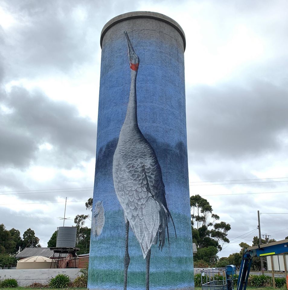 Lismore Water Tower, Australian Silo Art Trail