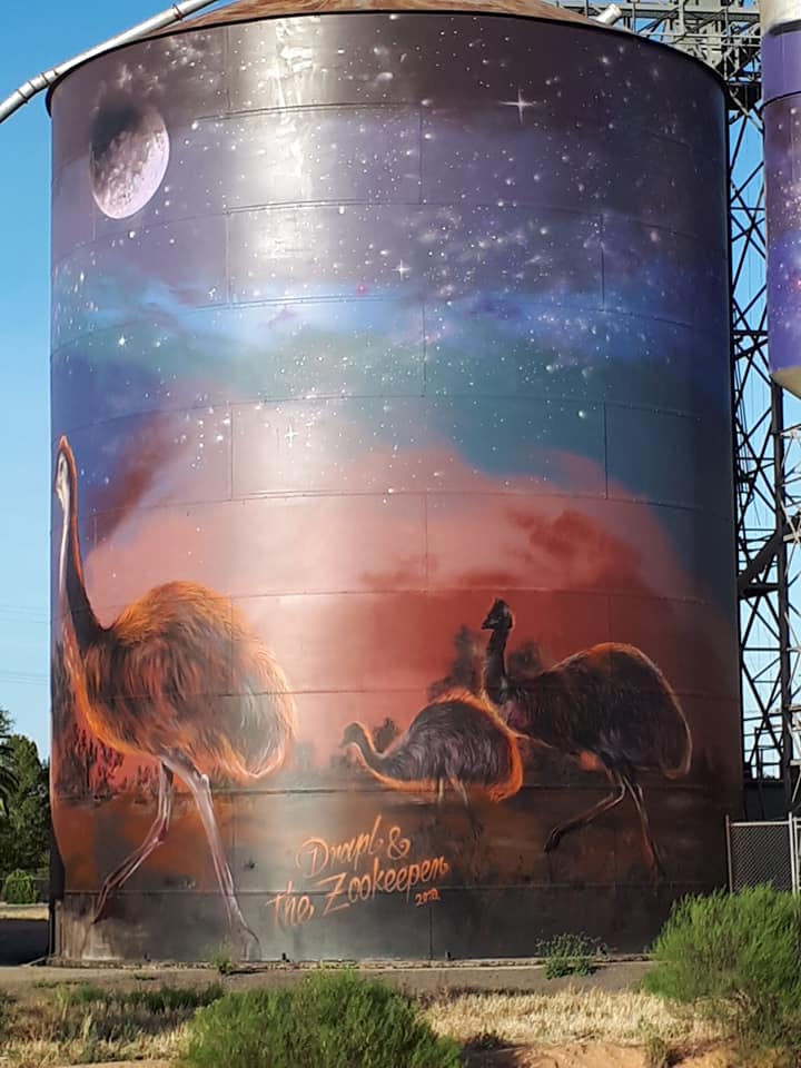 Sea Lake Silo Art, Australian Silo Art Trail
