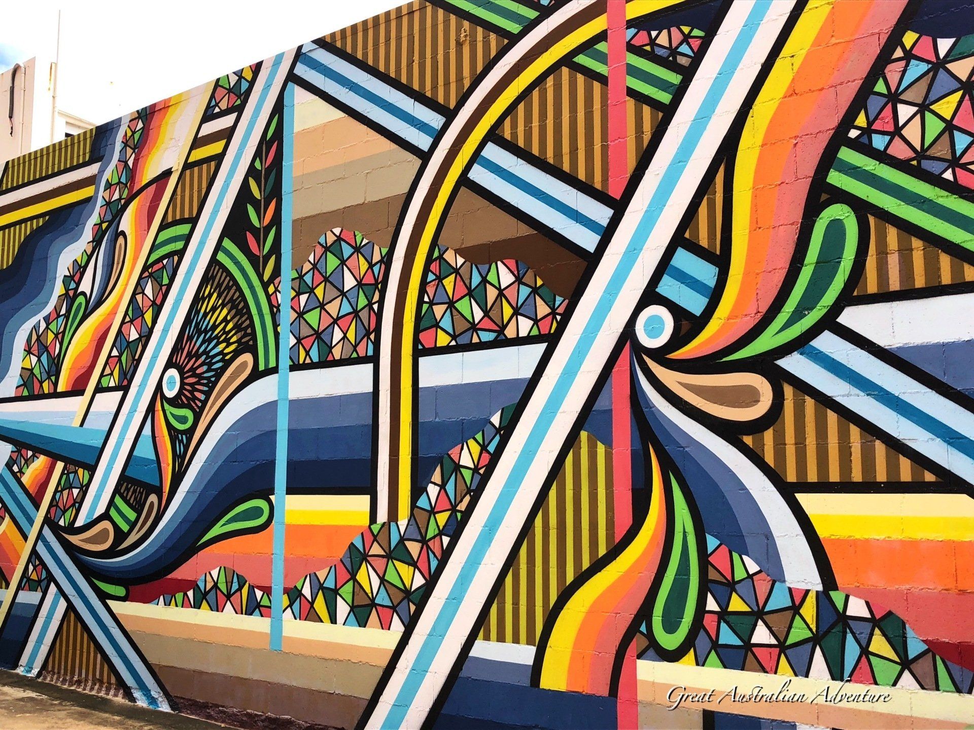Australian Silo Art Trail, Townsville Street Art