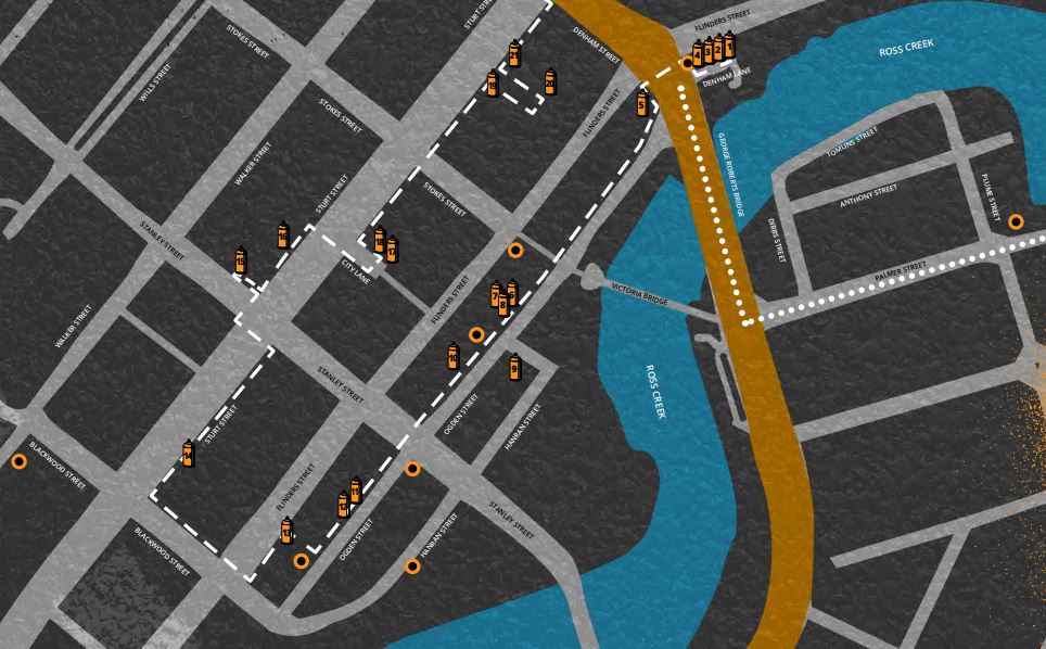 Townsville Street Art Map
