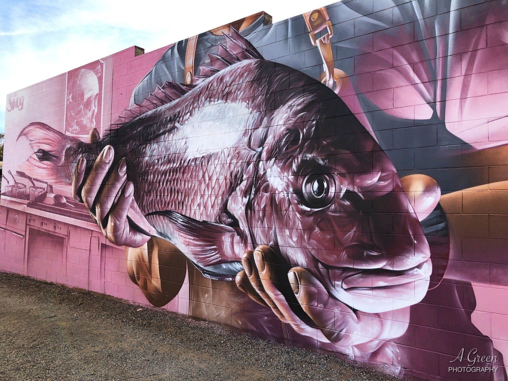 Tumby Bay Street Art, Australian Silo Art Trail