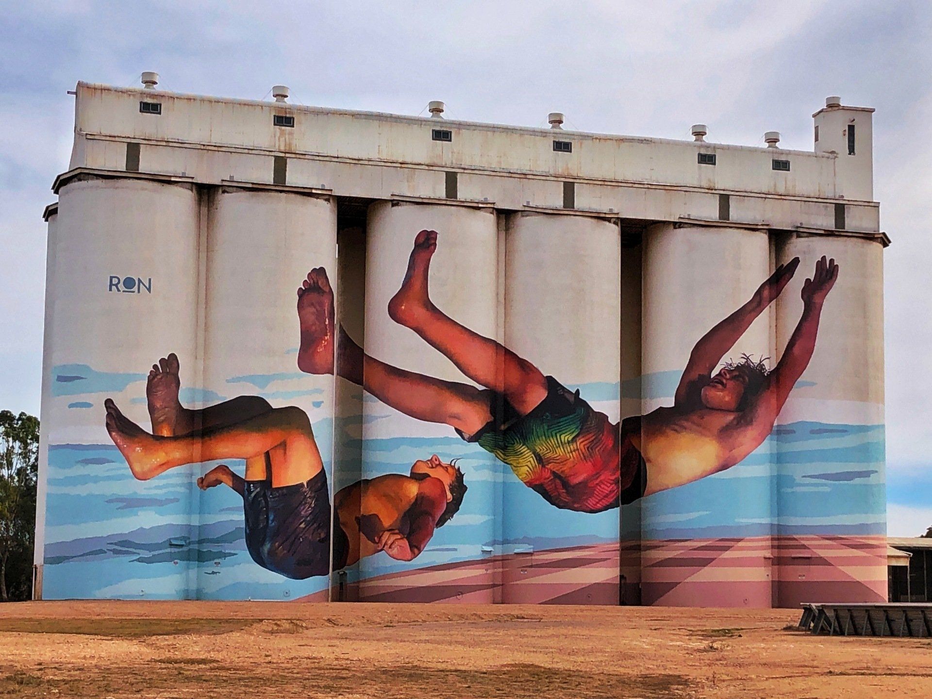 Colour Tumby Bay, Australian Silo Art Trail