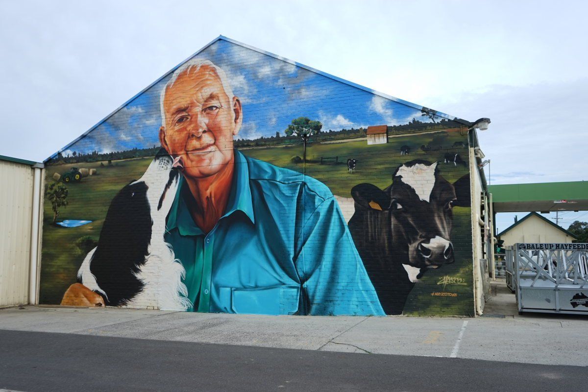 Yarram Street Art, Australian Silo Art Trail, Heesco
