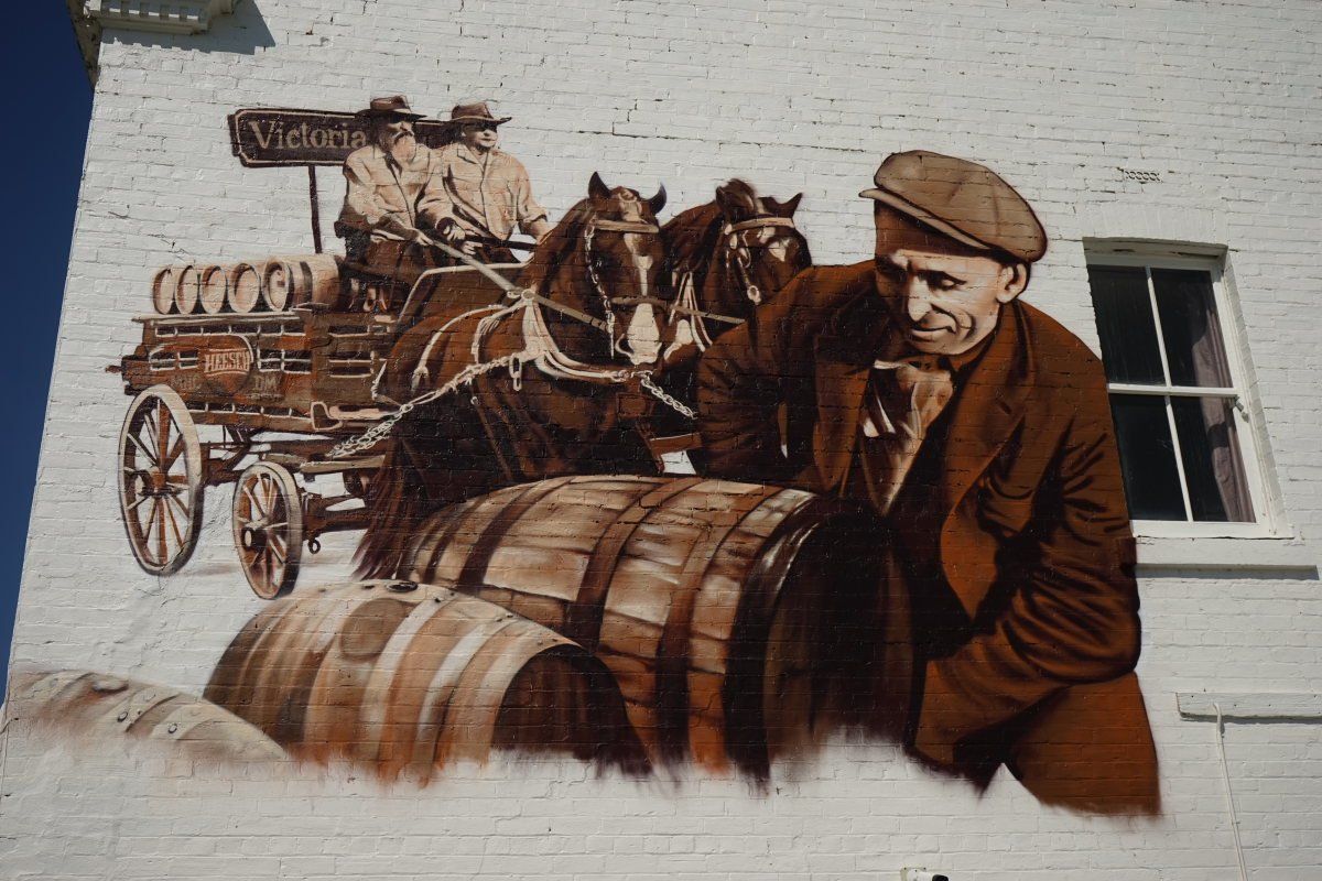Yarram Street Art, Australian Silo Art Trail, Heesco