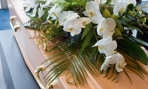 Funeral flower arrangements