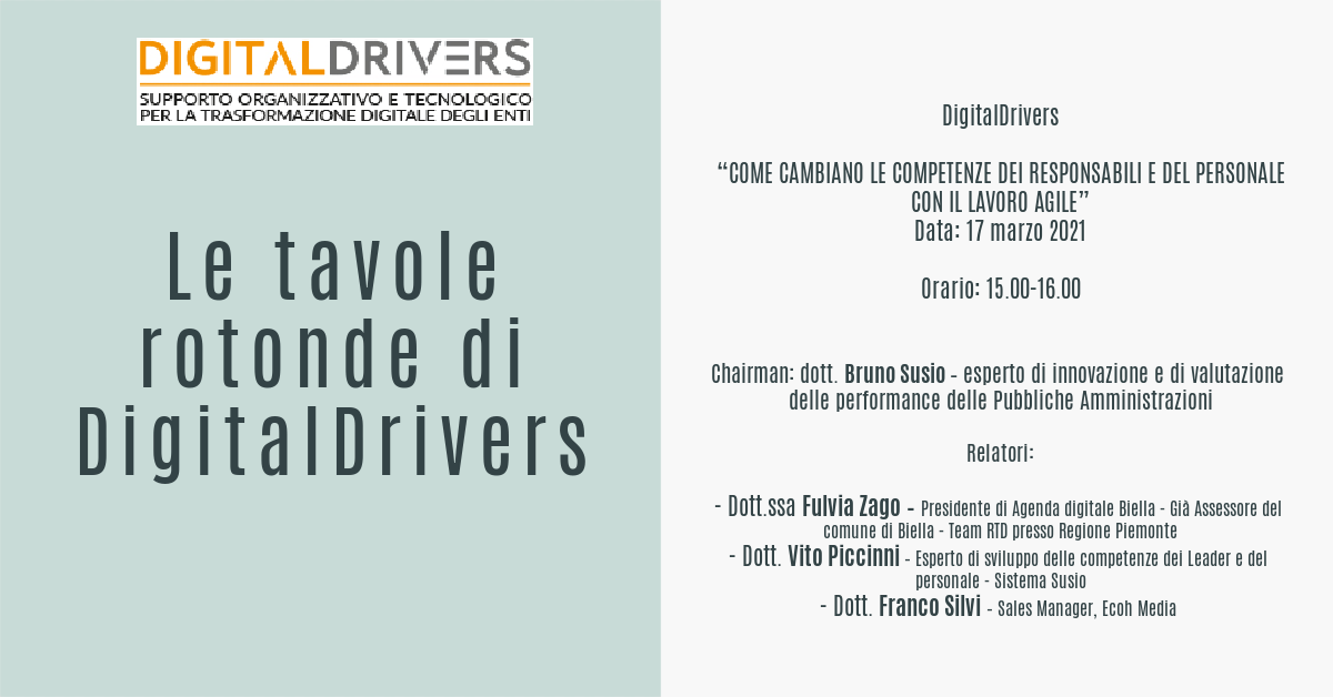 Sistema Susio - competenze - Lavoro Agile