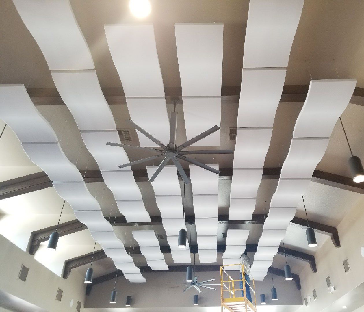 High ceiling panels CU Design Dallas