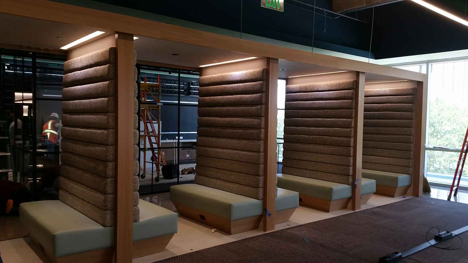 commercial upholstery CU Design Dallas