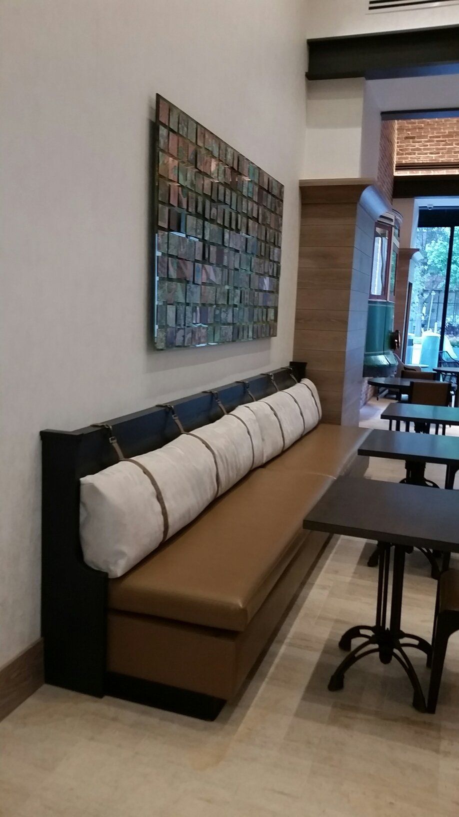 Restaurant booth seating CU Design Dallas