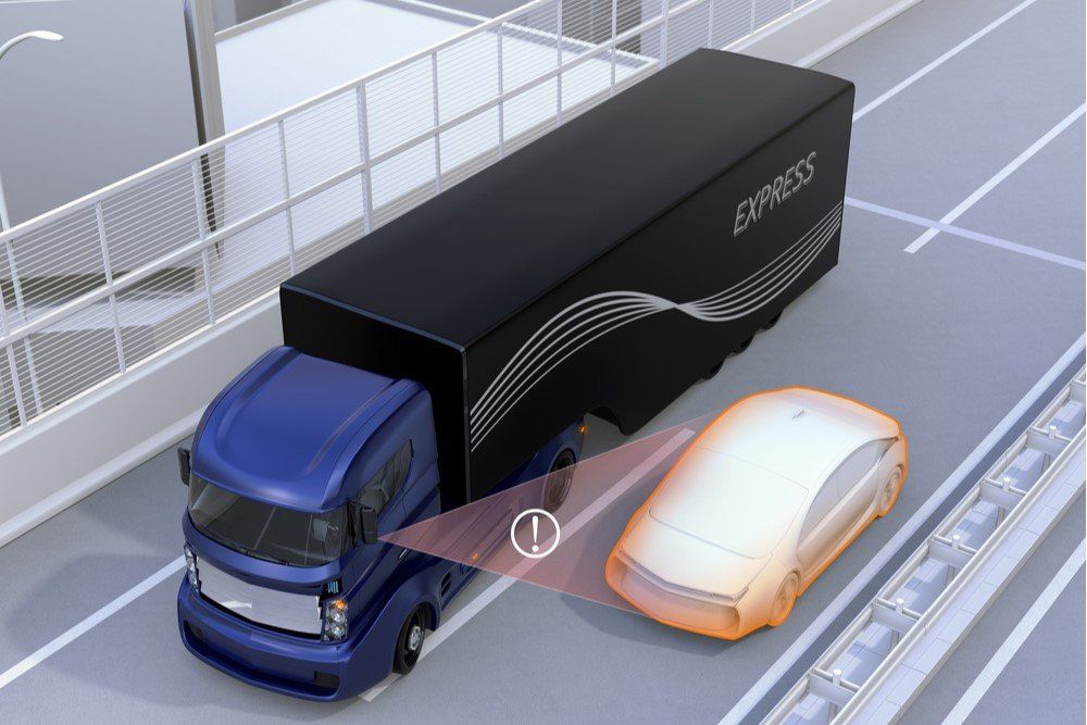 18-wheeler blind spots