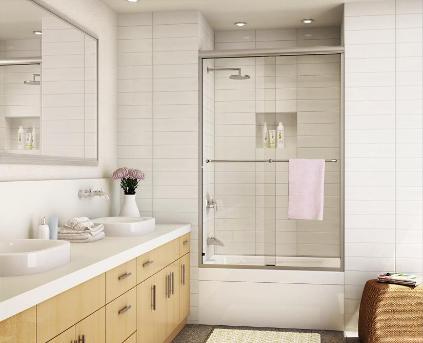 340D/350D Series Deluxe Frameless Slider — Trenton, NJ — Cooks Glass & Mirror 340D/350D Series Deluxe Frameless Slider — Trenton, NJ — Cooks Glass & Mirror