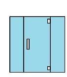 PL91C Custom Heavy Glass Series *3BC Door — Trenton, NJ — Cooks Glass & Mirror