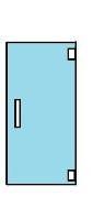 PL90 Heavy Glass Series Shower 1B Door﻿﻿﻿﻿﻿ — Trenton, NJ — Cooks Glass & Mirror