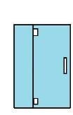 PL91 Heavy Glass Series 2AC Door﻿﻿﻿﻿ — Trenton, NJ — Cooks Glass & Mirror