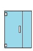 PL91 Heavy Glass Series 2A Door﻿﻿﻿﻿ — Trenton, NJ — Cooks Glass & Mirror