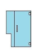 PL91 Heavy Glass Series 2E Door﻿﻿﻿﻿ — Trenton, NJ — Cooks Glass & Mirror