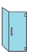 PL92 Heavy Glass Series 4B Door — Trenton, NJ — Cooks Glass & Mirror