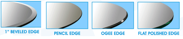 Edges Types — Trenton, NJ — Cooks Glass & Mirror